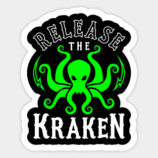 Release The Kraken Sticker